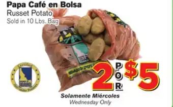 El Super Fresh Russet potato offer