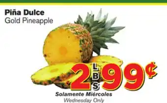 El Super Fresh Gold pineapple offer