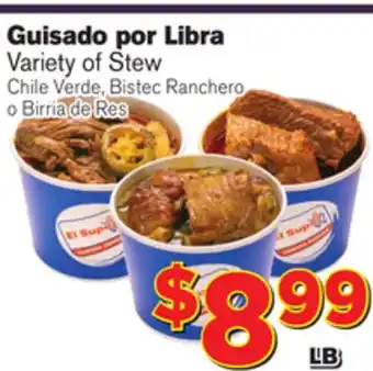 El Super Fresh Variety of stew offer