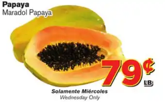 El Super Fresh Papaya papaya offer