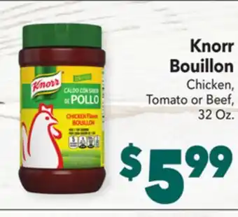 Vallarta Supermarkets Knorr bouillon offer