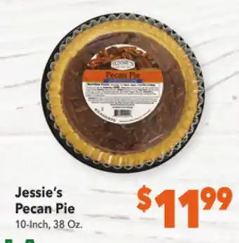 Vallarta Supermarkets Jessie's pecan pie offer