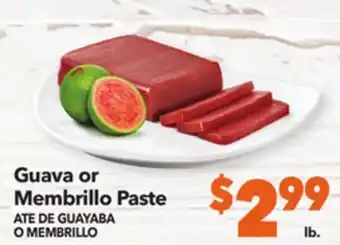 Vallarta Supermarkets Guava or membrillo paste / ate de guayaba o membrillo offer