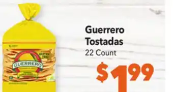 Vallarta Supermarkets Guerrero tostadas offer