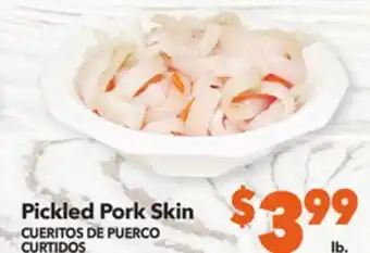 Vallarta Supermarkets Pickled pork skin/cueritos de puerco curtidos offer
