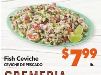 Vallarta Supermarkets Fish ceviche/ceviche de pescado offer