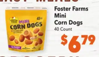 Vallarta Supermarkets Foster farms mini corn dogs offer