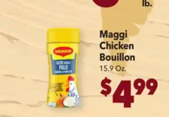 Vallarta Supermarkets Maggi chicken bouillon offer