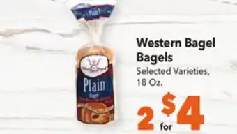 Vallarta Supermarkets Western bagel bagels offer