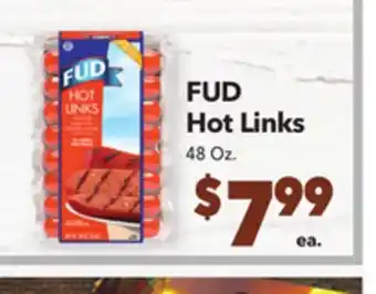 Vallarta Supermarkets Fud hot links offer