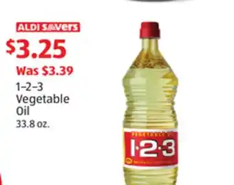 Aldi 1-2-3 vegetable oil offer