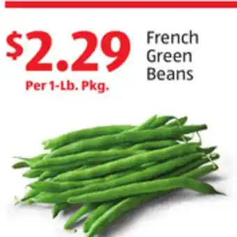 Aldi French green beans offer