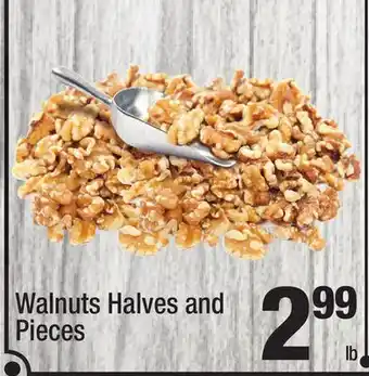 Super King Markets Walnuts halves and pieces offer