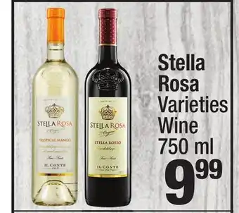 Super King Markets Stella rosa varieties wine offer