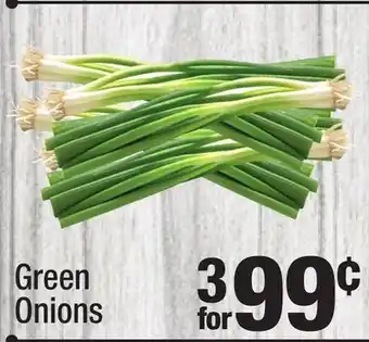 Super King Markets Green onions offer