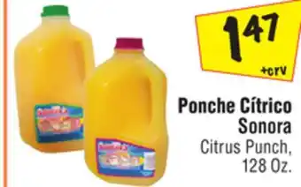 El Super Sonora citrus punch offer