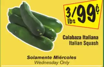 El Super Italian squash offer