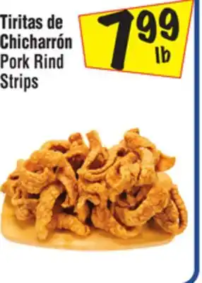 El Super Pork rind strips offer