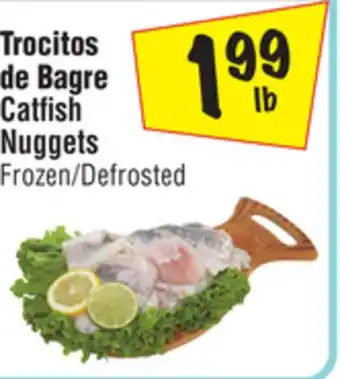 El Super Catfish nuggets offer