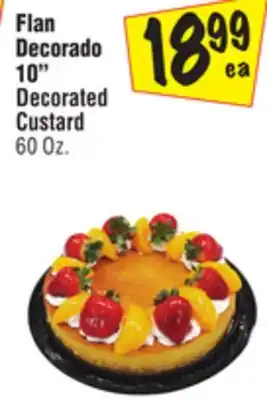 El Super 10 decorated custard offer