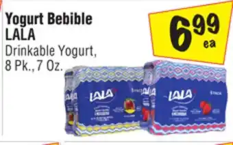 El Super Lala drinkable yogurt offer