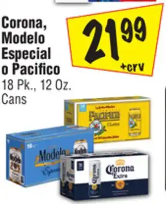 El Super Corona, modelo especial o pacifico offer