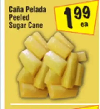 El Super Peeled sugar cane offer