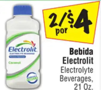 El Super Electrolit electrolyte beverages offer