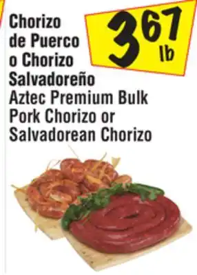 El Super Premium bulk pork chorizo or salvadorean chorizo offer