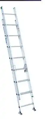 Ace Hardware Werner 16' 225 lb. capacity type ii aluminum telescoping extension ladder offer