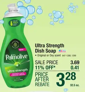 Menards Palmolive ultra original liquid dish soap - 32.5 oz offer