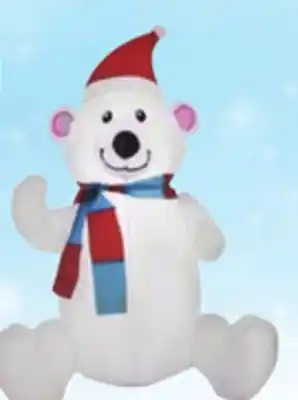 Ace Hardware 3 ft. airblown polar bear small offer