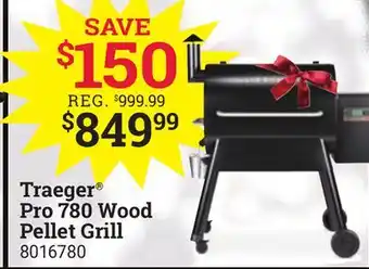Ace Hardware Traeger pro 780 wood pellet grill offer