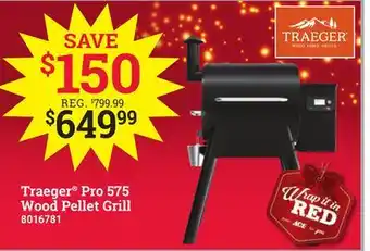 Ace Hardware Traeger pro 575 wood pellet grill offer