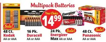 Ocean State Job Lot Batteries offer