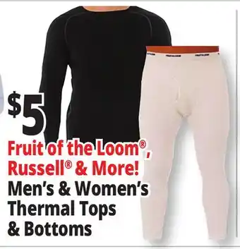 Ocean State Job Lot Fruit of the loom russell & more! offer
