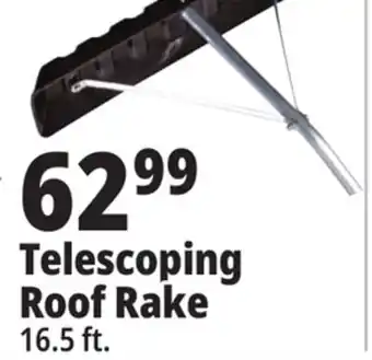 Ocean State Job Lot Telescoping roof rake offer