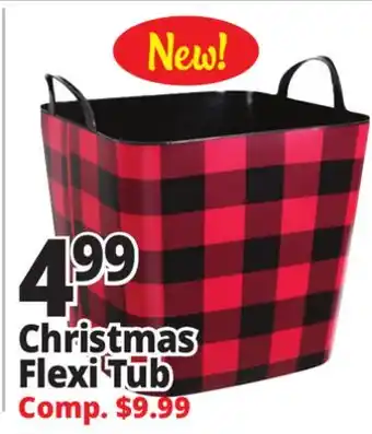 Ocean State Job Lot Christmas flexi tub offer