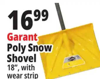Ocean State Job Lot Garant poly snow shovel offer