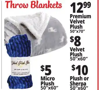 Ocean State Job Lot Blankets & throws offer