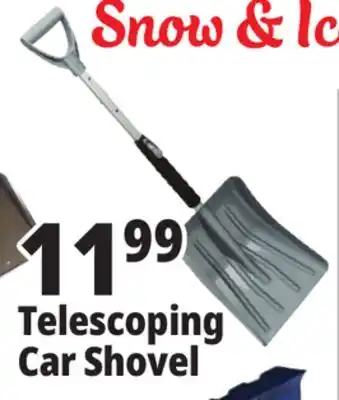 Ocean State Job Lot Telescoping emergency car shovel offer