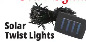 Ocean State Job Lot Solar twist lights offer