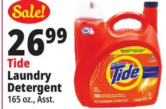 Ocean State Job Lot Tide laundry detergent offer