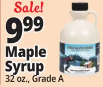 Ocean State Job Lot Grade a maple syrup, 32 oz offer
