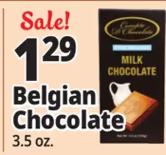 Ocean State Job Lot Belgian chocolate offer