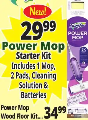 Ocean State Job Lot Power mop starter kit offer