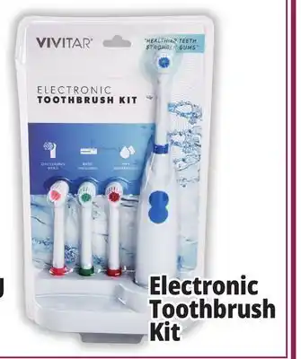 Ocean State Job Lot Vivitar electronic toothbrush kit offer