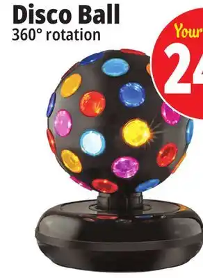 Ocean State Job Lot Disco ball offer