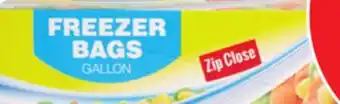 Ocean State Job Lot Food lock zip close quart storage bags, 35 count offer