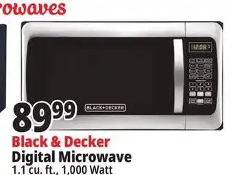 Ocean State Job Lot Black + decker 1000w stainless steel microwave oven offer